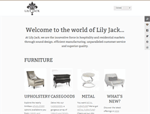 Tablet Screenshot of lilyjack.com